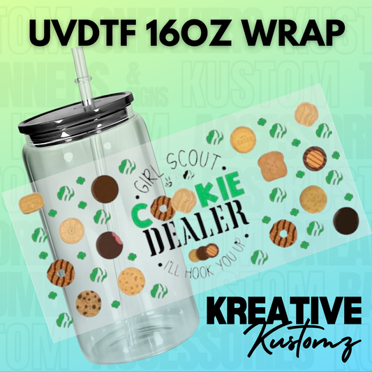 KK-B2732 Cookie Dealer - 16oz UVDTF Wrap