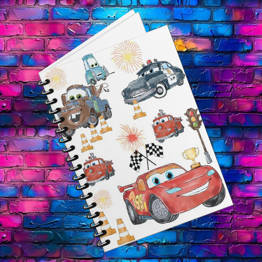 RTS Cars | UVDTF A5 Notebook Wrap Decal