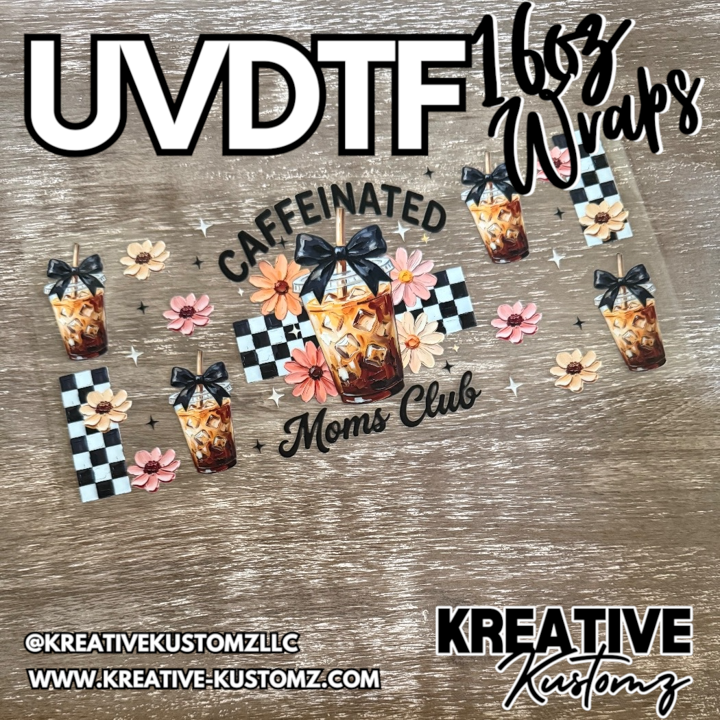 1294 | RTS | UV DTF Cup Wrap for 16oz Libbey Glass