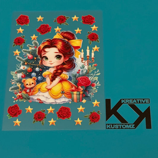 A5 Belle UV-DTF NOTEBOOK WRAP