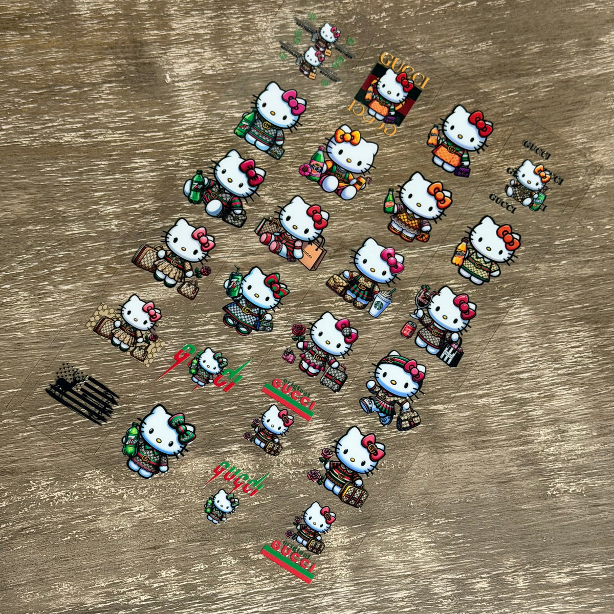 RTS | UVDTF A5 Element Sheet 24 Decals