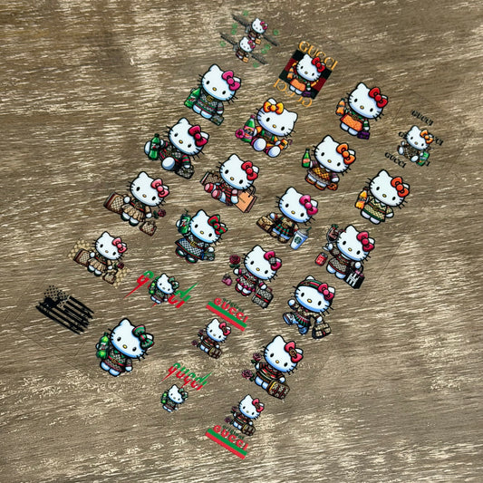 RTS | UVDTF A5 Element Sheet 24 Decals