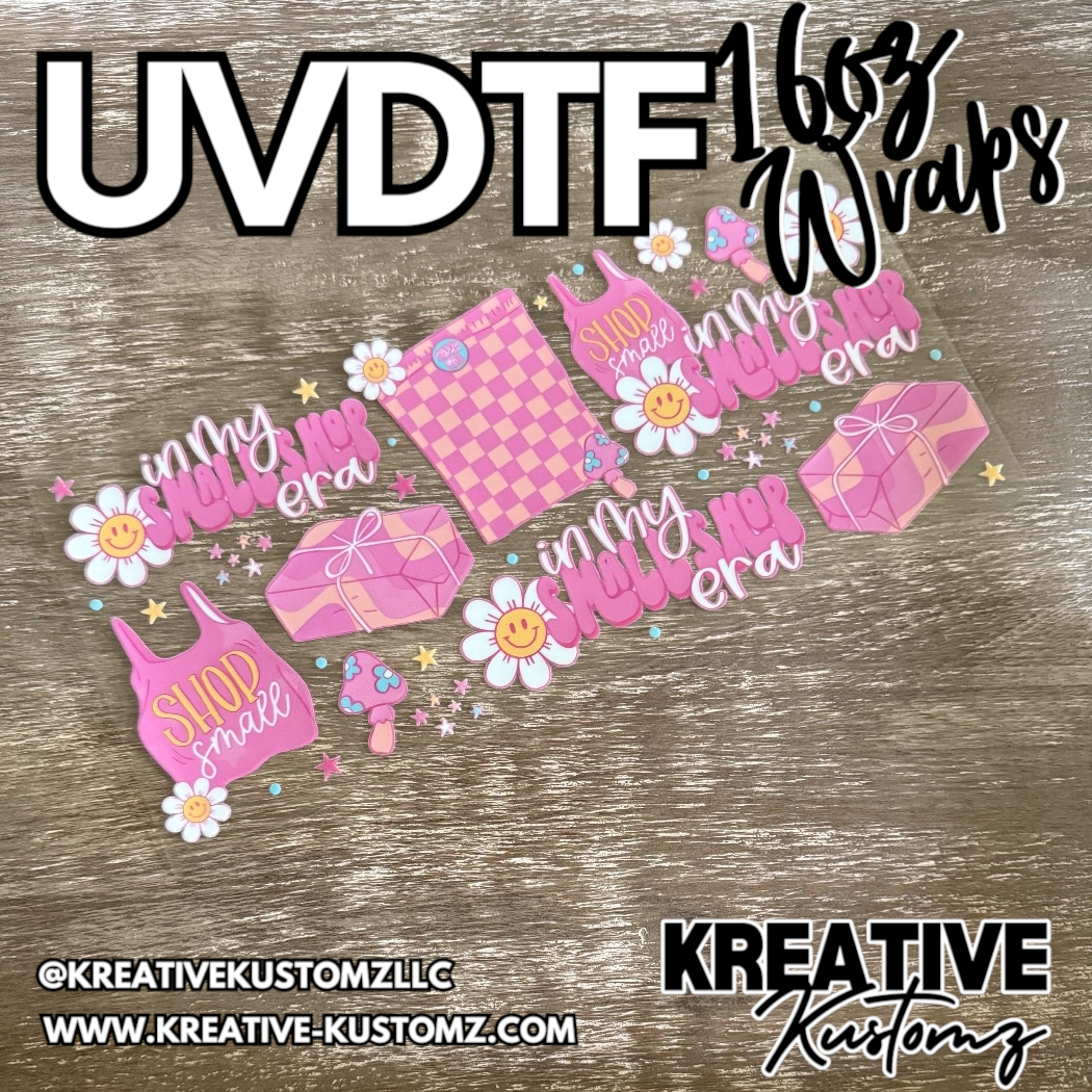 1210 | RTS | UV DTF Cup Wrap for 16oz Libbey Glass