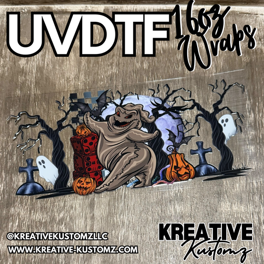 1446 | RTS | UV DTF Cup Wrap for 16oz Libbey Glass