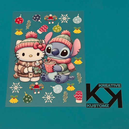 A5 HK Alien UV-DTF NOTEBOOK WRAP