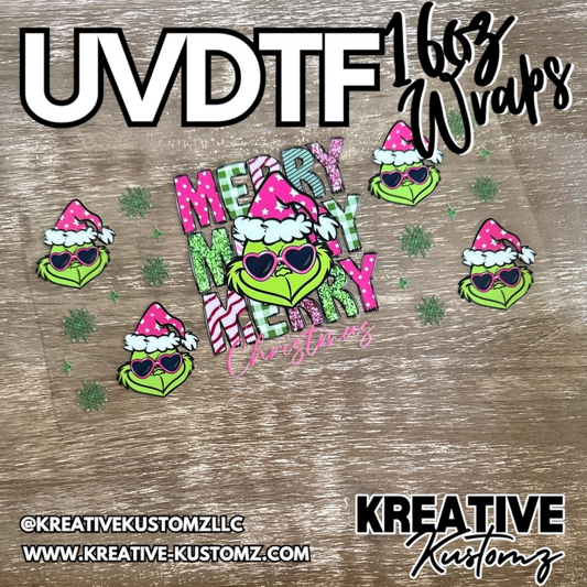1282 | RTS | UV DTF Cup Wrap for 16oz Libbey Glass