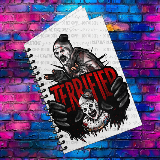 Terrifier | UVDTF A5 Notebook Wrap Decal