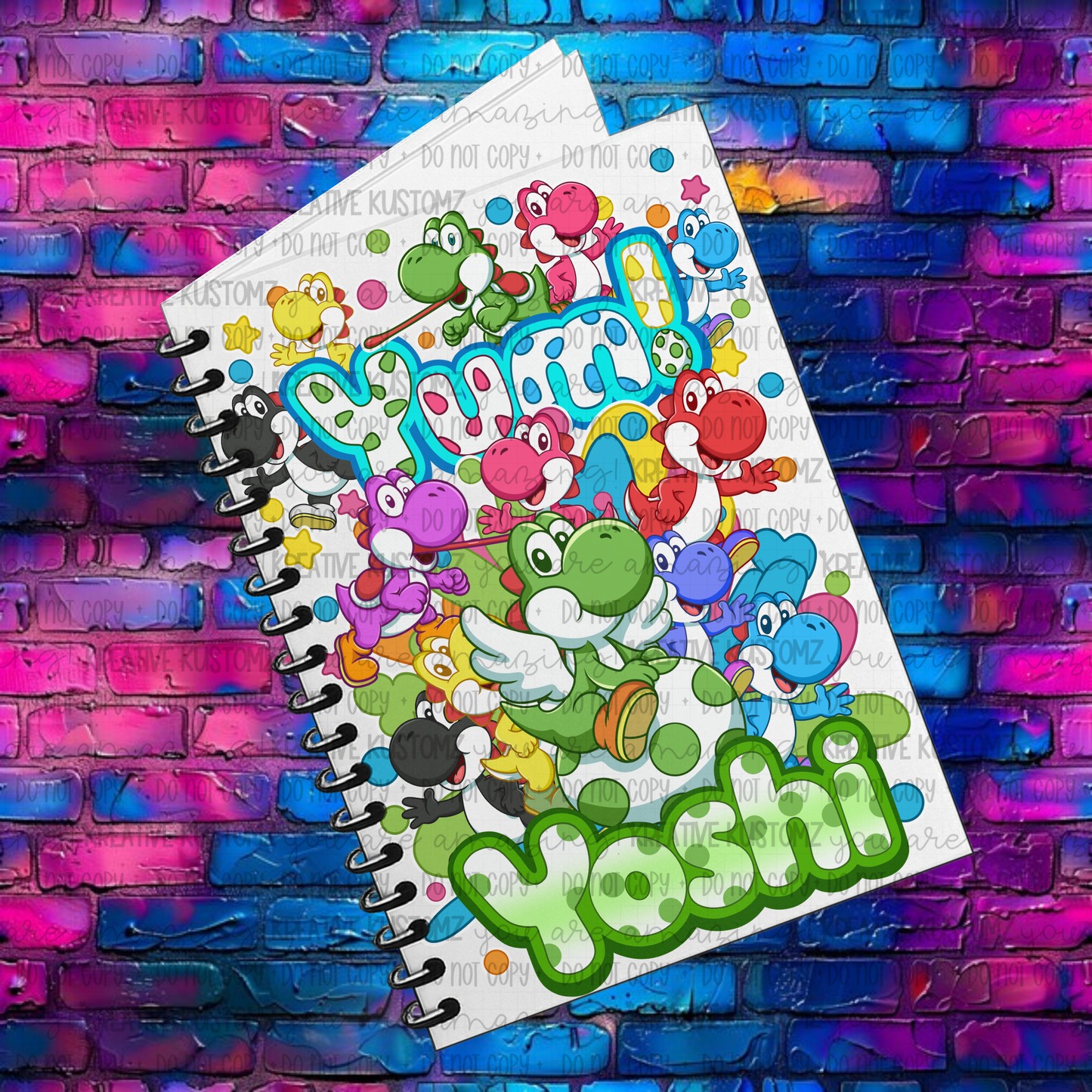 Yum | UVDTF A5 Notebook Wrap Decal