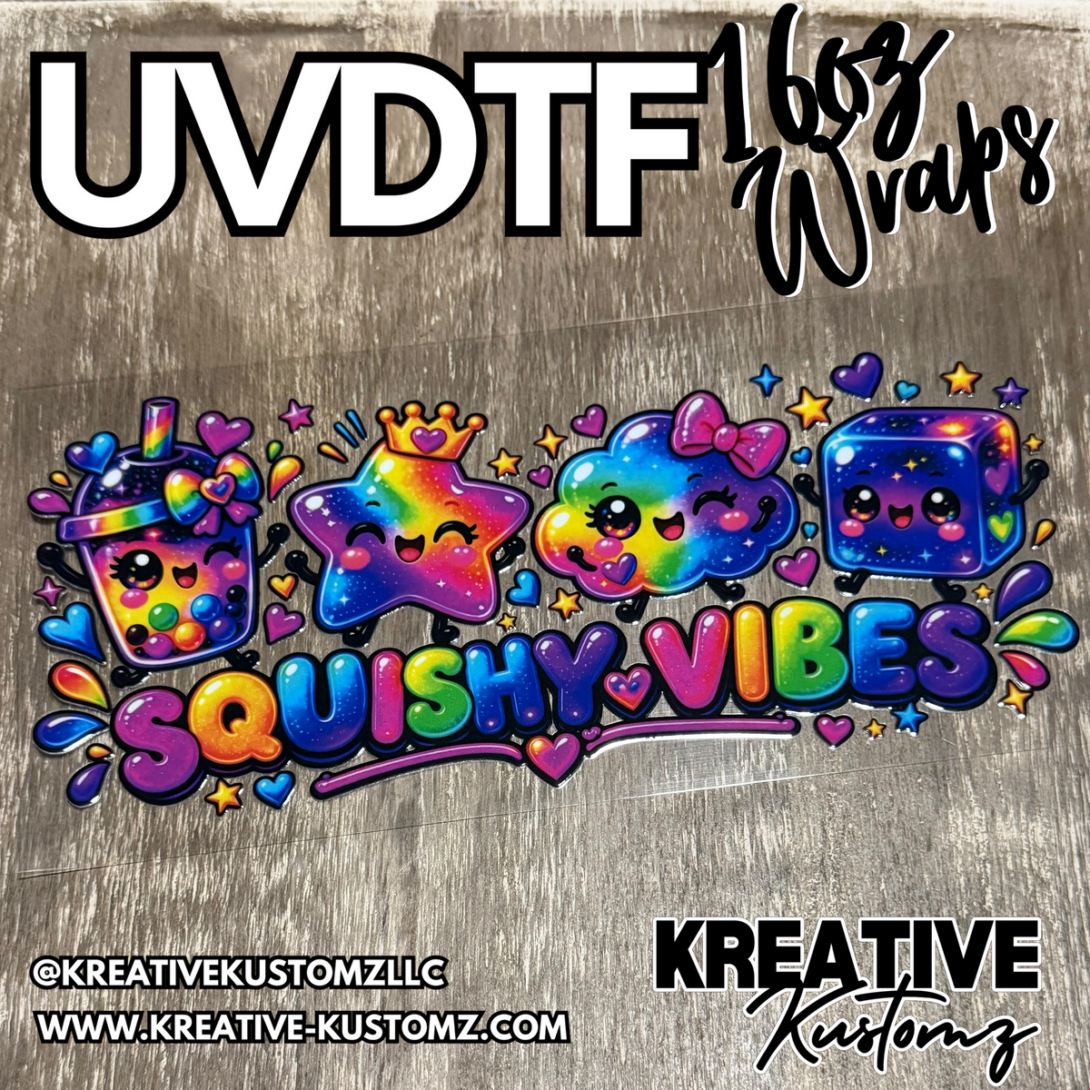 1518 | RTS | UV DTF Cup Wrap for 16oz Libbey Glass