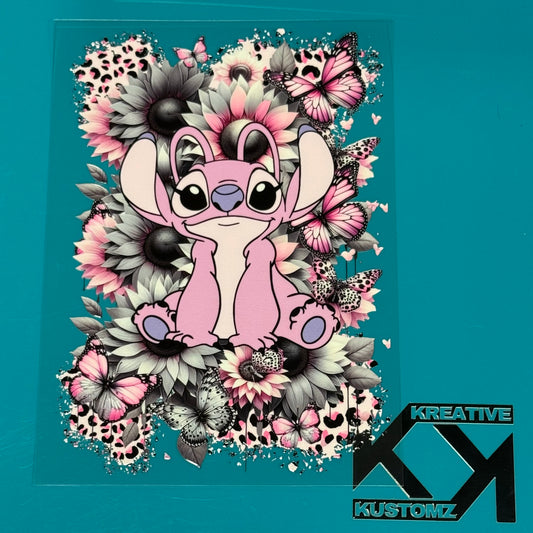 A5 Angel Butterflies UV-DTF NOTEBOOK WRAP