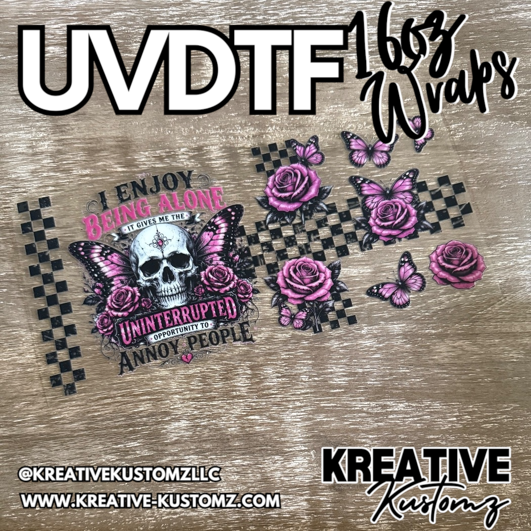 1250 | RTS | UV DTF Cup Wrap for 16oz Libbey Glass