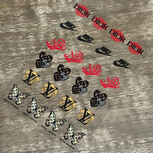 RTS | UVDTF A5 Element Sheet 24 Decals
