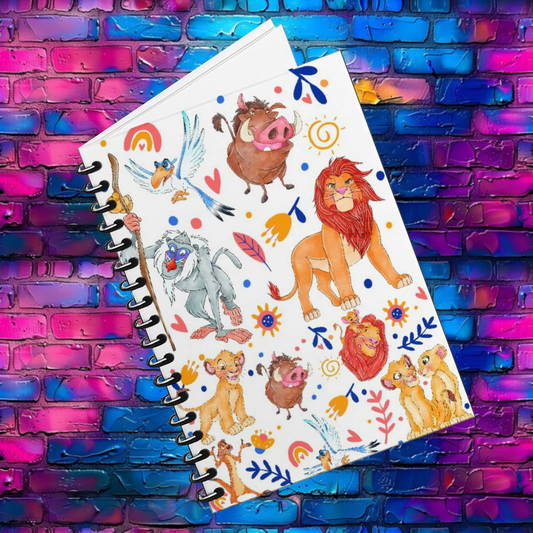 RTS Lions | UVDTF A5 Notebook Wrap Decal