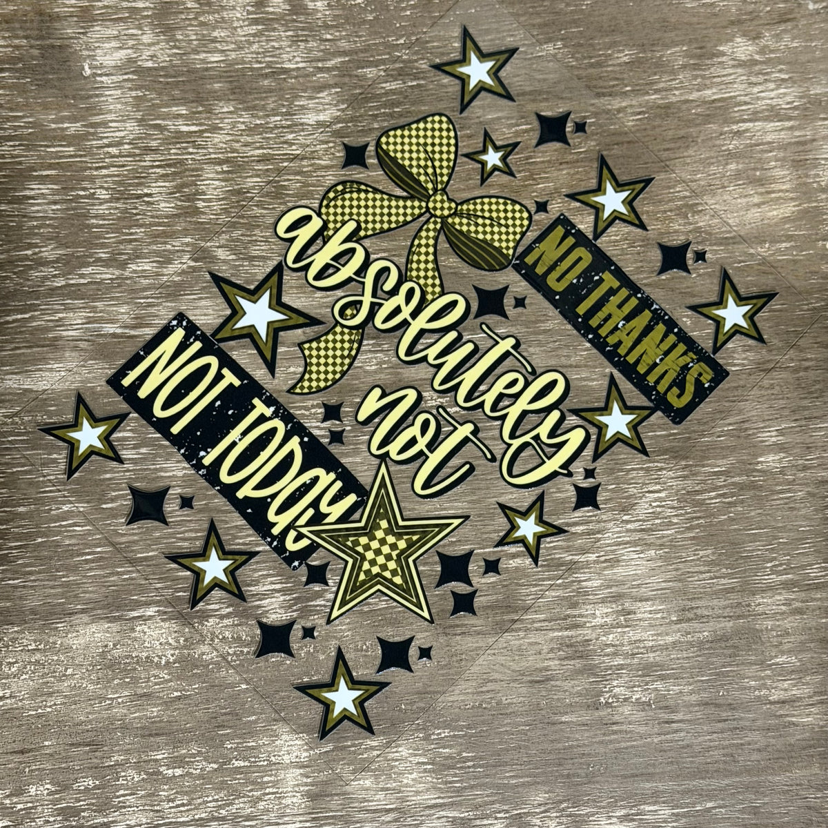 RTS | UVDTF A5 Notebook Wrap Decal