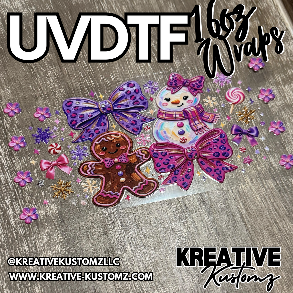 1410 | RTS | UV DTF Cup Wrap for 16oz Libbey Glass