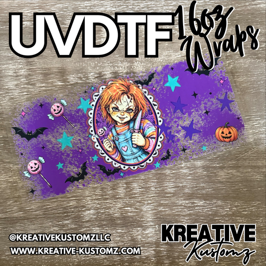 1381 | RTS | UV DTF Cup Wrap for 16oz Libbey Glass