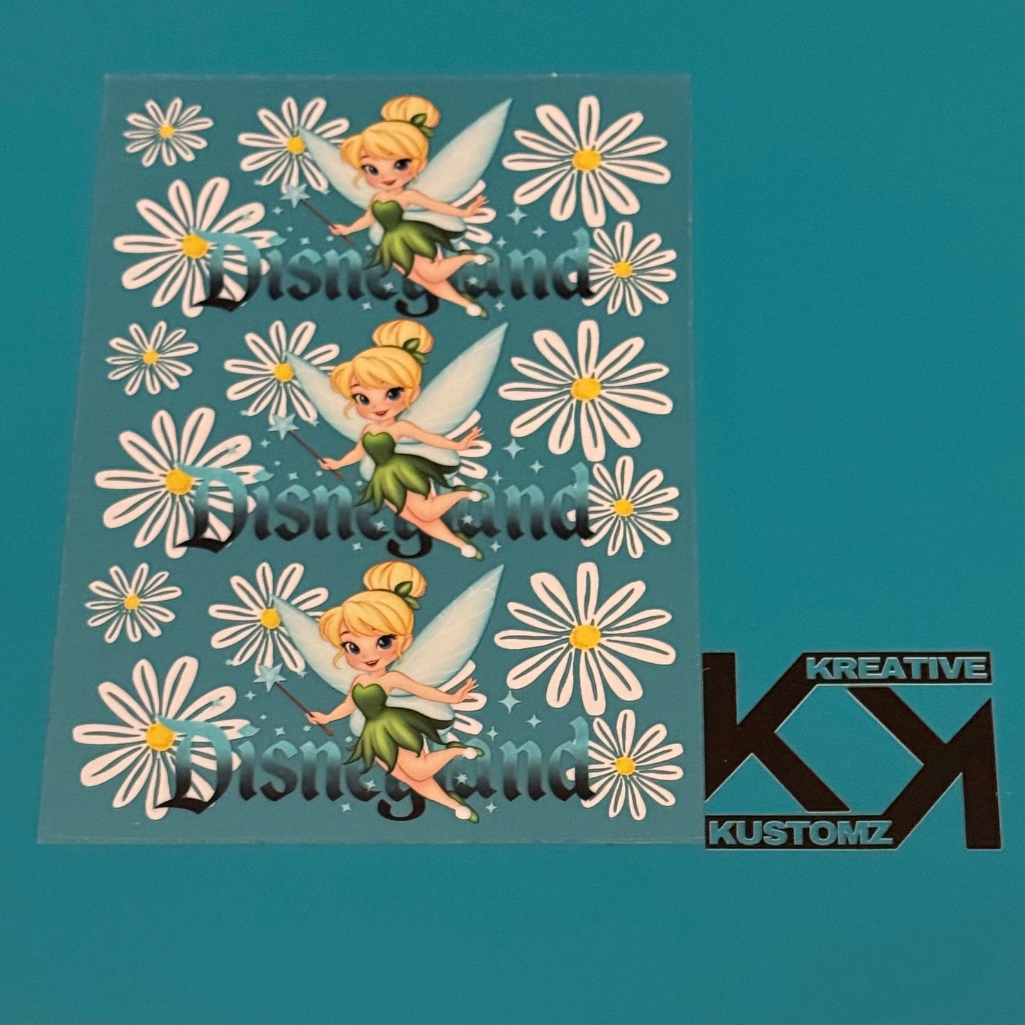 A5 Tinkerbell UV-DTF NOTEBOOK WRAP