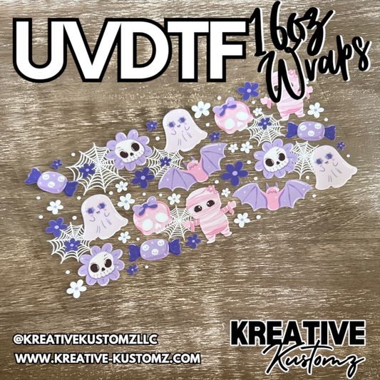 1212 | RTS | UV DTF Cup Wrap for 16oz Libbey Glass