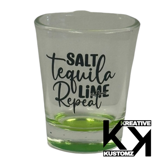 Salt Tequila Shot Glass