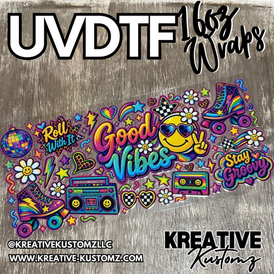 1547 | RTS | UV DTF Cup Wrap for 16oz Libbey Glass