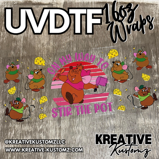 1513 | RTS | UV DTF Cup Wrap for 16oz Libbey Glass