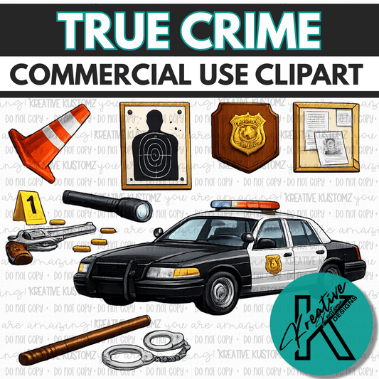 True Crime | Commercial Use Clipart