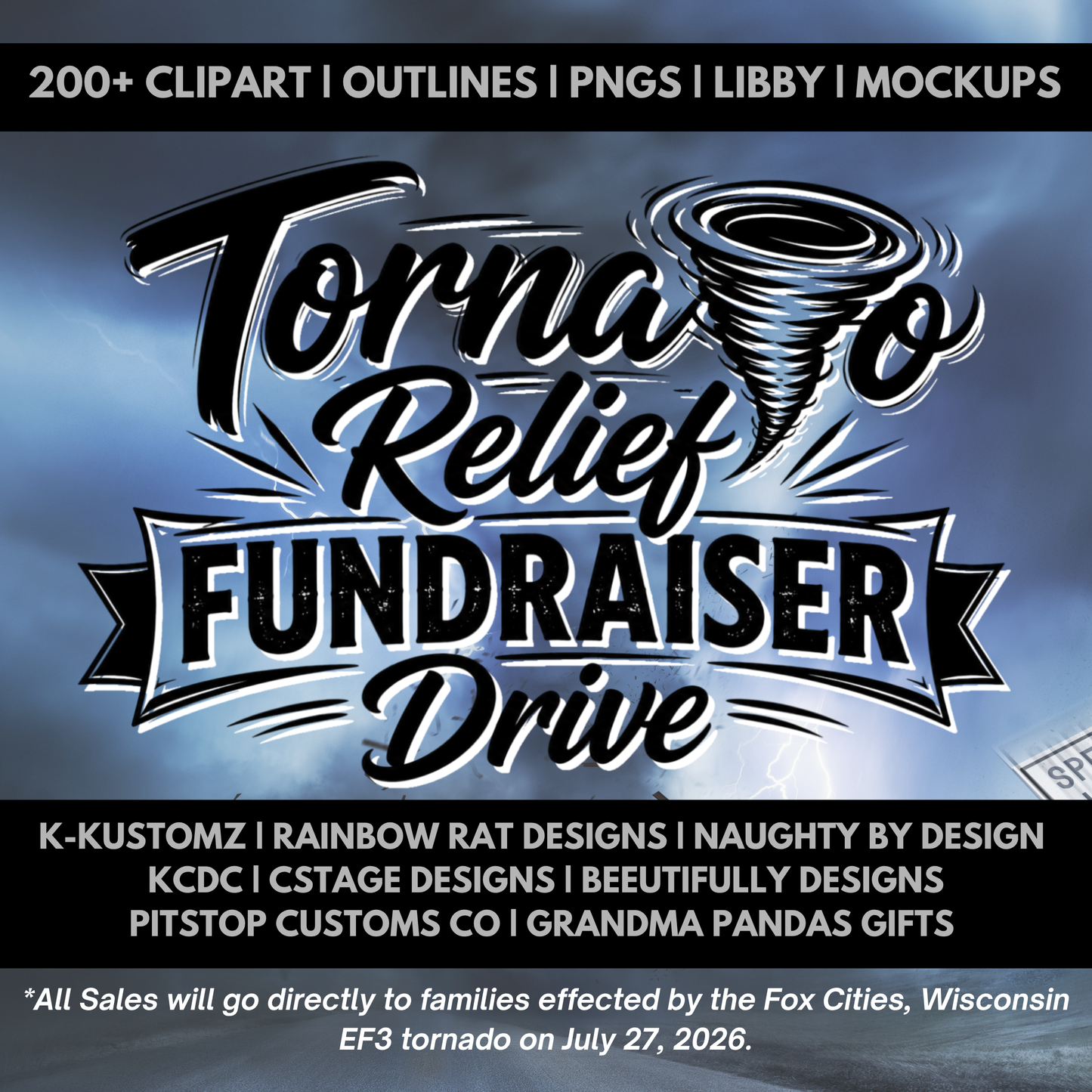 Tornado Relief Fundraiser Drive – Digital Mega Bundle