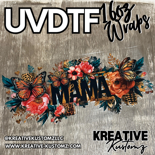 1535 | RTS | UV DTF Cup Wrap for 16oz Libbey Glass
