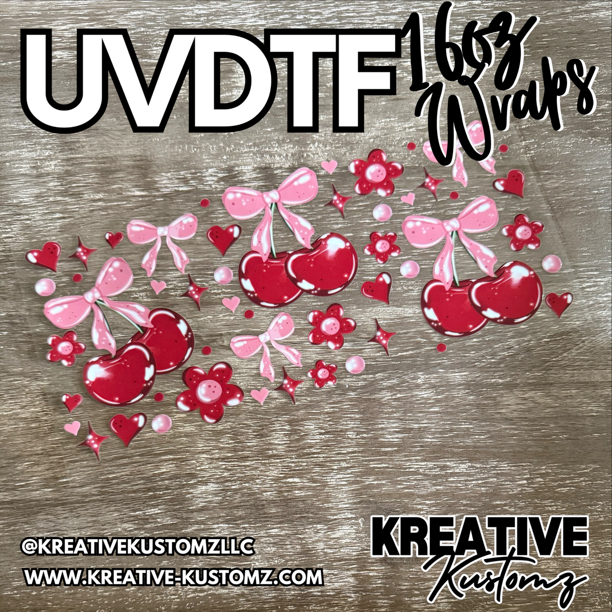 1333 | RTS | UV DTF Cup Wrap for 16oz Libbey Glass