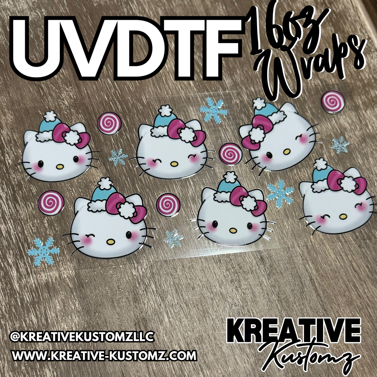 1408 | RTS | UV DTF Cup Wrap for 16oz Libbey Glass