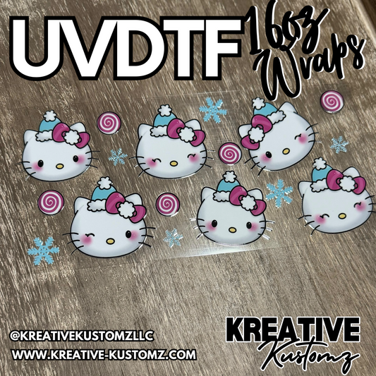 1408 | RTS | UV DTF Cup Wrap for 16oz Libbey Glass