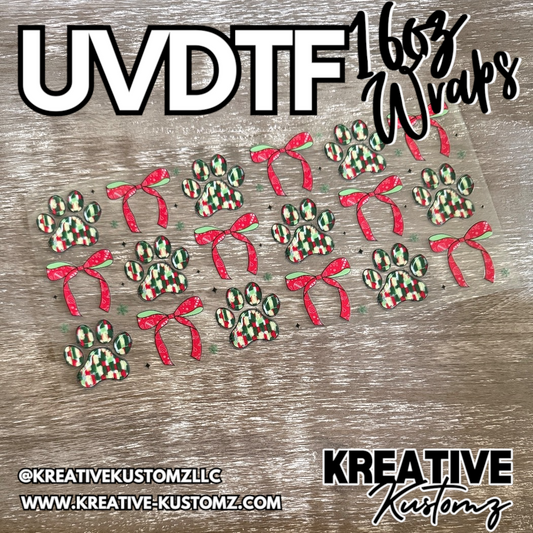 1272 | RTS | UV DTF Cup Wrap for 16oz Libbey Glass