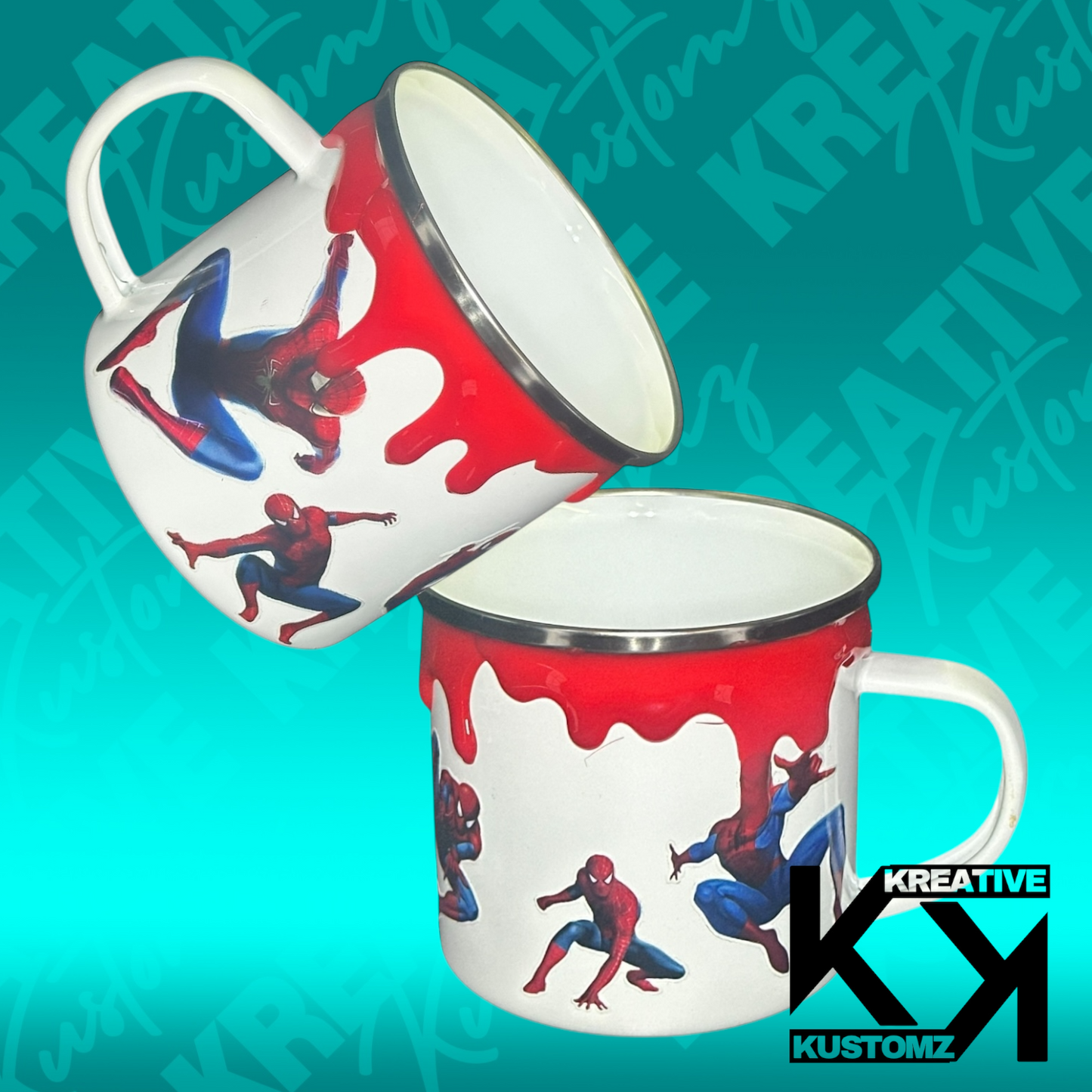 Spiderman Drip - Kids Mug