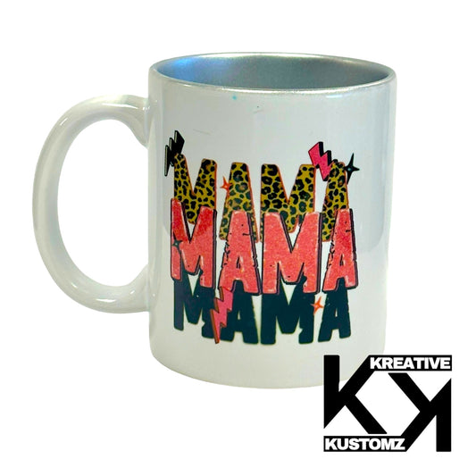 Mama 11oz Mug - Silver