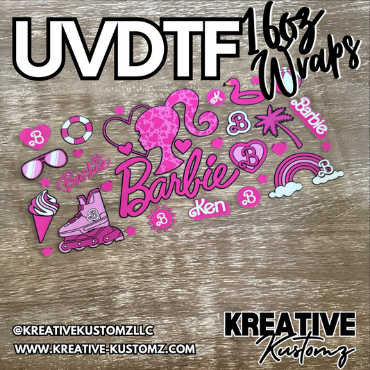 1352 | RTS | UV DTF Cup Wrap for 16oz Libbey Glass