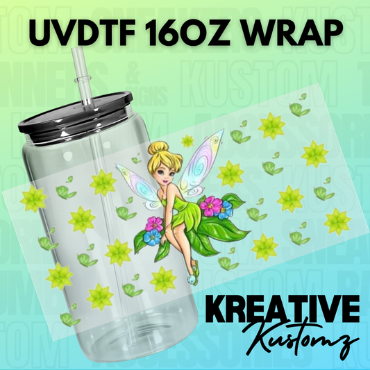 KK-A2248 Green Fairy - 16oz UVDTF Wrap