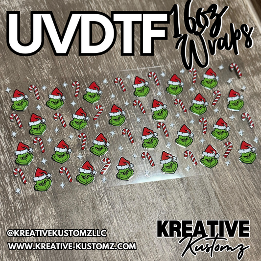 1399 | RTS | UV DTF Cup Wrap for 16oz Libbey Glass