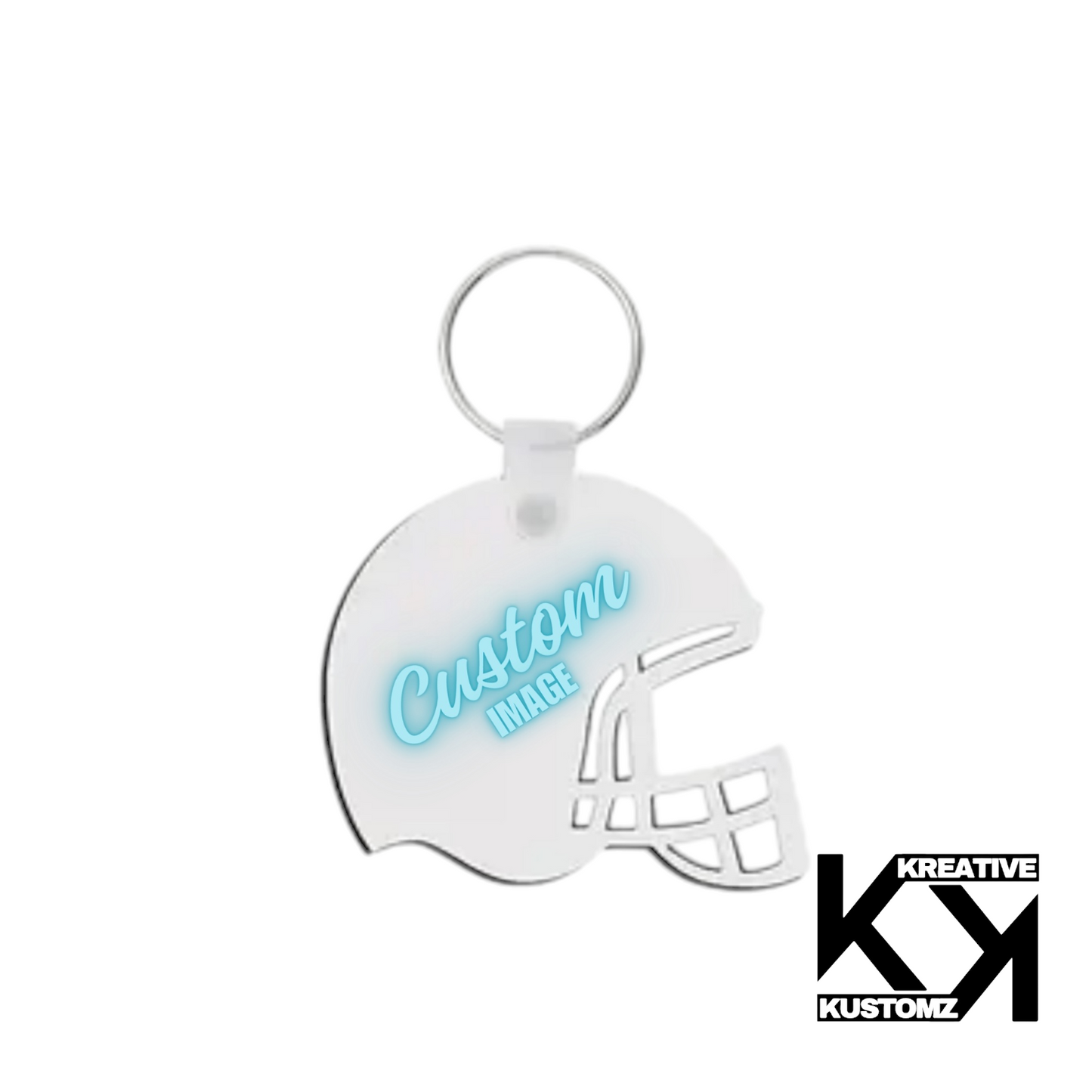 Custom Helmet Keychain