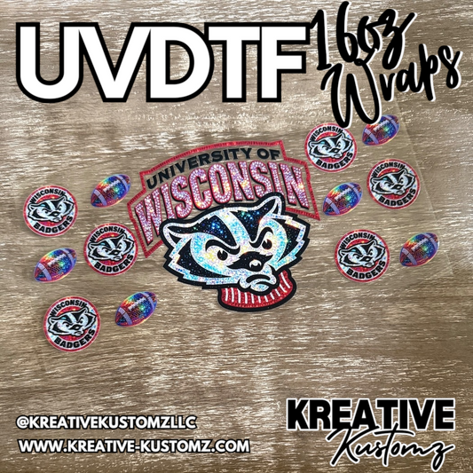 1242 | RTS | UV DTF Cup Wrap for 16oz Libbey Glass