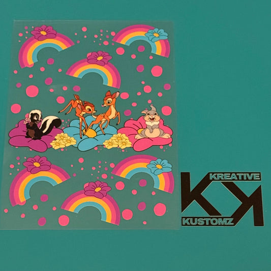 A5 Bambi UV-DTF NOTEBOOK WRAP