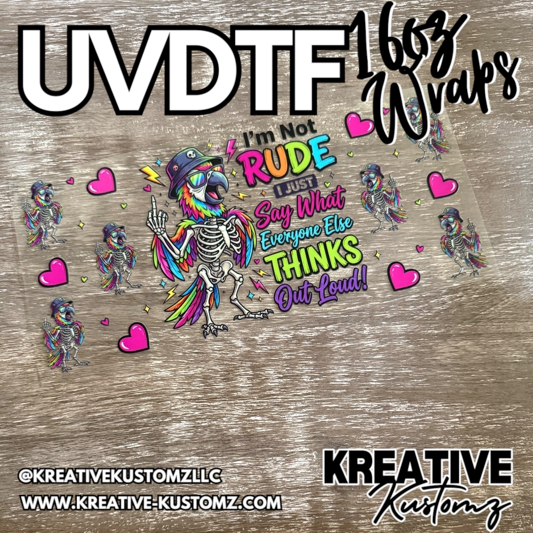 1304 | RTS | UV DTF Cup Wrap for 16oz Libbey Glass