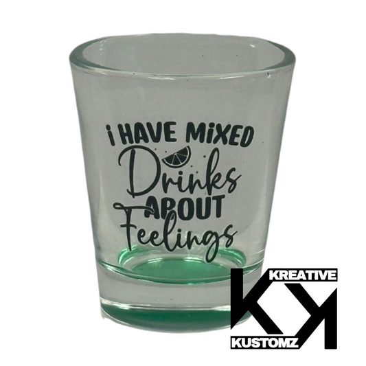 Mixed Drinks Shot Glass