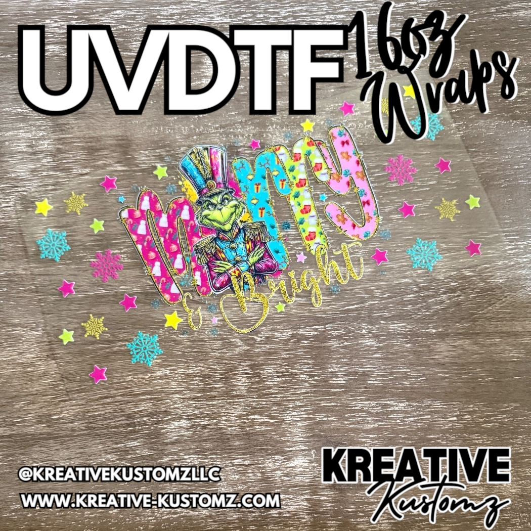 1281 | RTS | UV DTF Cup Wrap for 16oz Libbey Glass