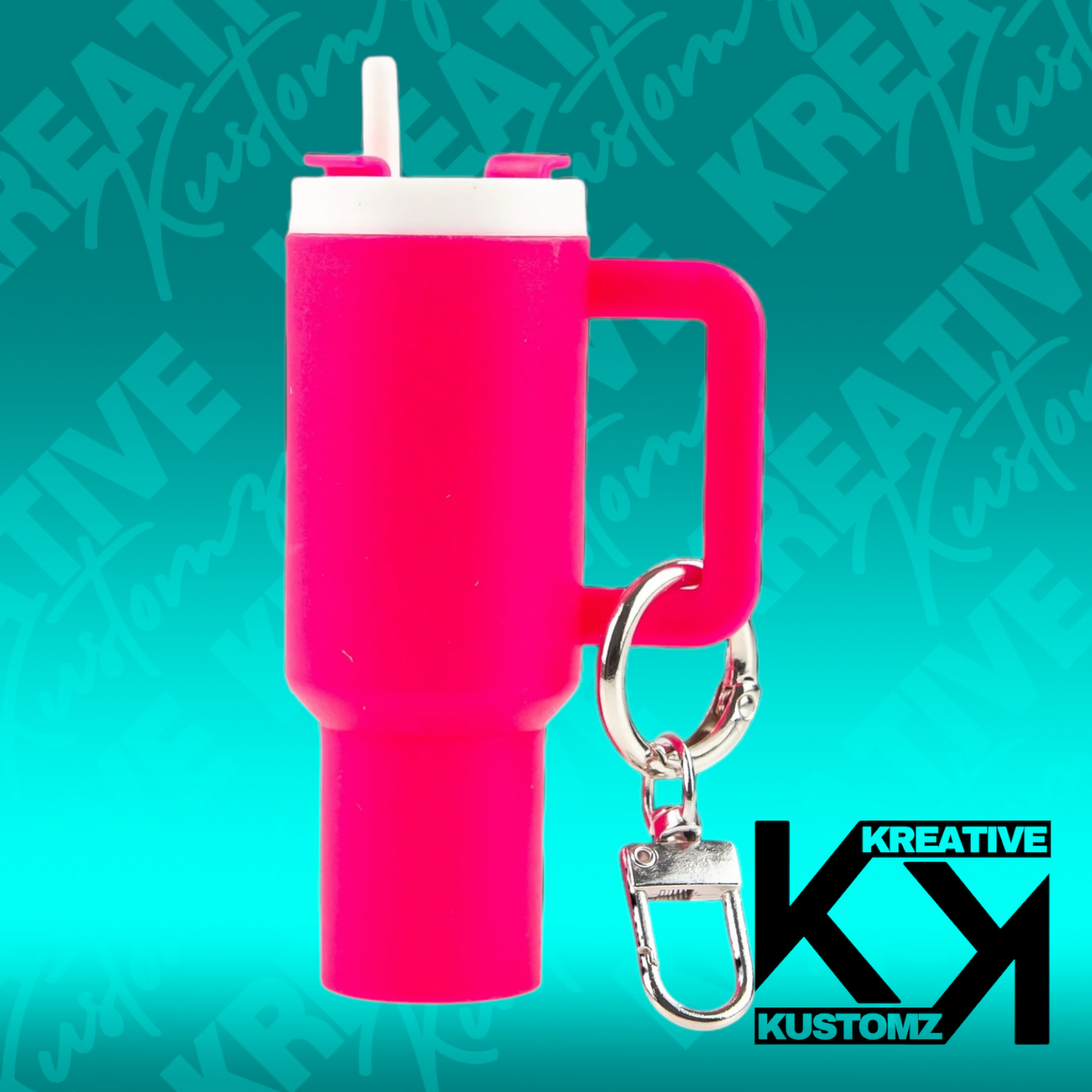 MINI TUMBLER CHAPSTICK HOLDER + KEYCHAIN