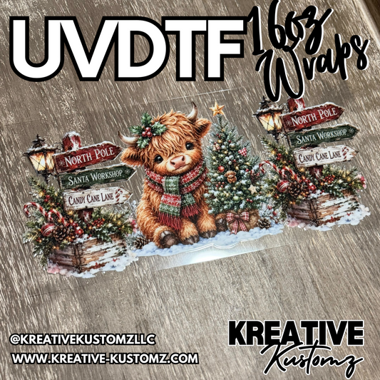 1426 | RTS | UV DTF Cup Wrap for 16oz Libbey Glass