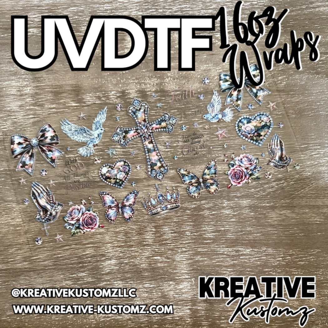 1253 | RTS | UV DTF Cup Wrap for 16oz Libbey Glass