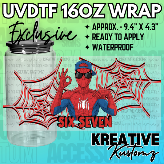 KK-2466  | UVDTF | 16oz Glass Can Libbey Wrap