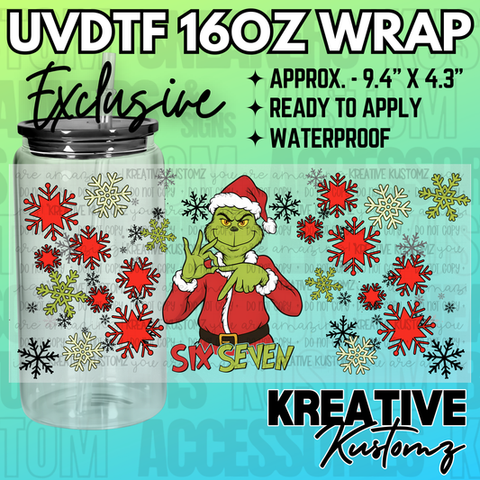 KK-2468  | UVDTF | 16oz Glass Can Libbey Wrap