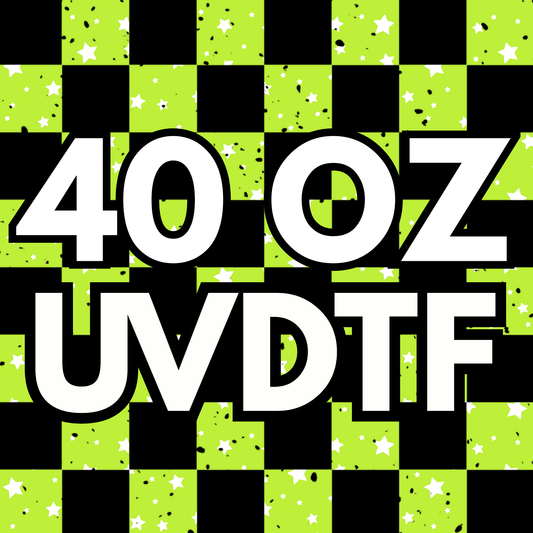 40oz Wrap UVDTF - Destash