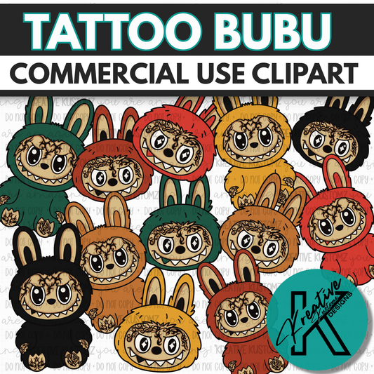 Tattoo Bubu | Commercial Use Clipart